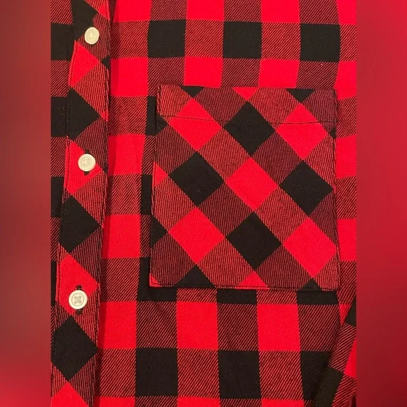 GAP Lumberjack Plaid Cotton Shirt *Like New*. Size L - Picture 4 of 5